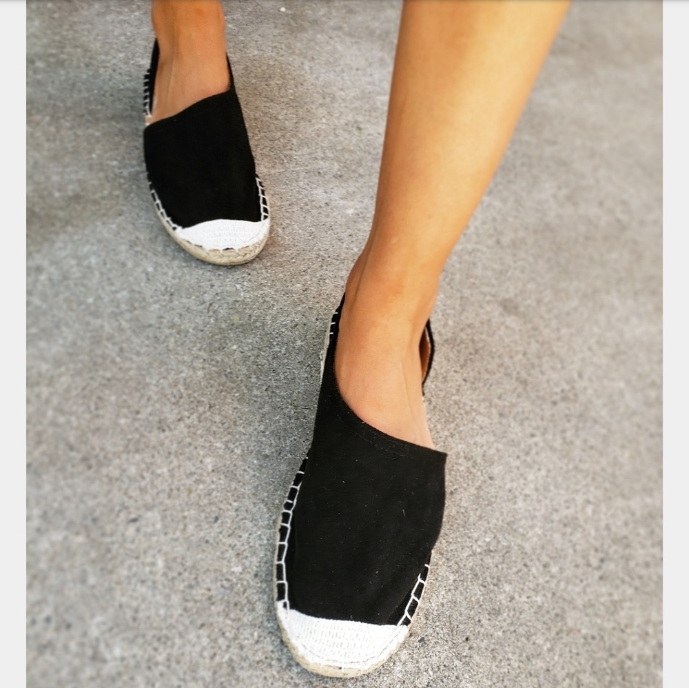 🆕️//The Cheri// black espadrille flat - Picture 5 of 5